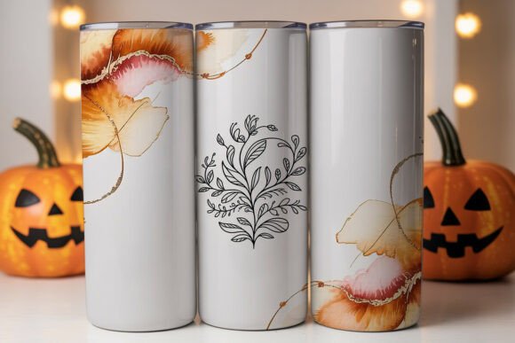 Download Floral Inspirational Quote Tumbler Wrap - Premium Resources