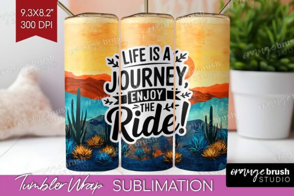 Download Boho Inspirational Quote Tumbler Wrap - Premium Resources