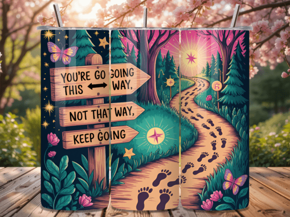 Download Path of Life Motivational Quote Tumbler - Premium Resources